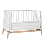 LEANDER - Lit Bébé Luna, 120cm, Blanc/chêne