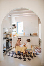 LORENA CANALS - Chaise Enfant Sillita Vintage Bleu