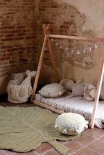 LORENA CANALS - Coussin De Sol Bubbly Olive
