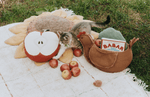 LORENA CANALS - Coussin en Forme de Pomme - Naturel