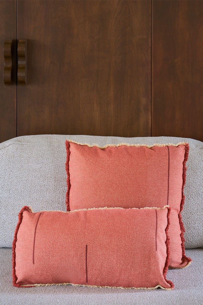 LORENA CANALS - Coussin Rectangulaire Vertical New Terracota