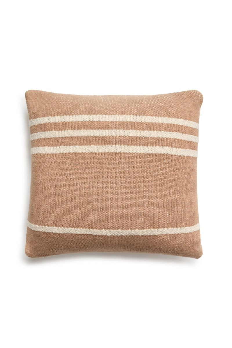 LORENA CANALS - Coussin Tricoté Duetto Powder - Naturel