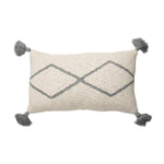 LORENA CANALS - Coussin Tricoté Little Oasis Nat - Gris