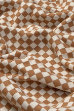 LORENA CANALS - Couverture Tricoté - Carrelage Caramel