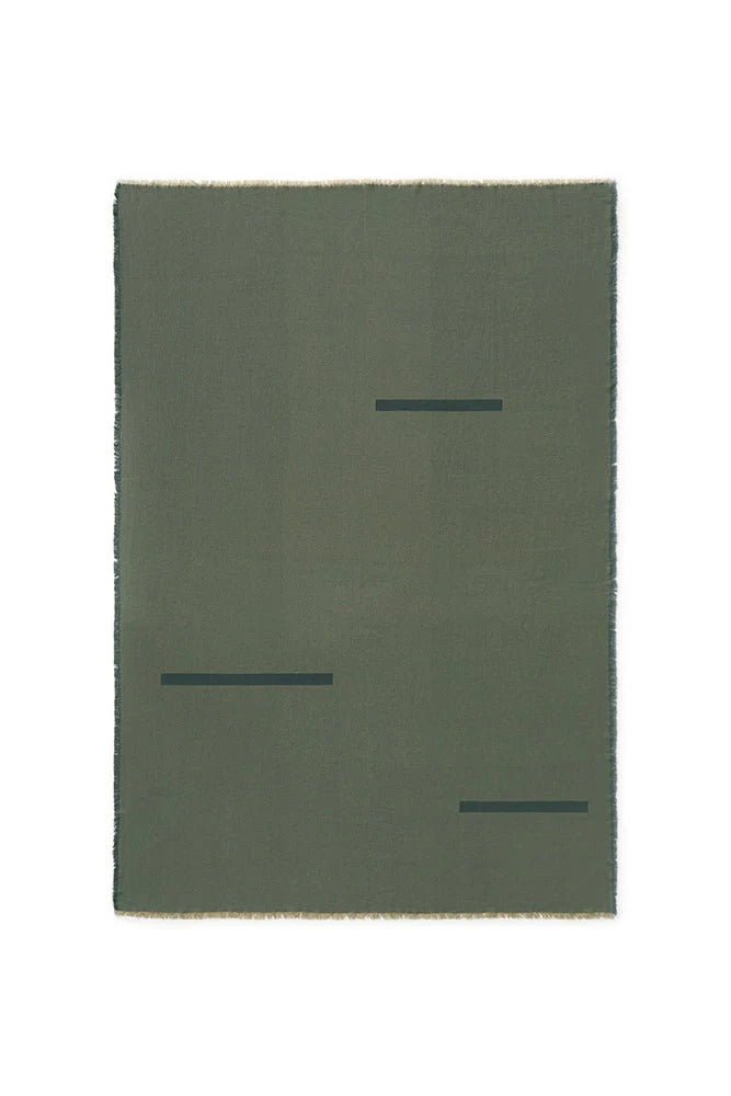 LORENA CANALS - Nappe Vertical Duck Green 170 X 350 Cm
