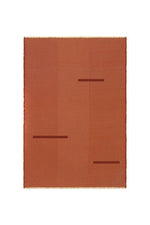 LORENA CANALS - Nappe Vertical New Terracota 170 X 350 Cm