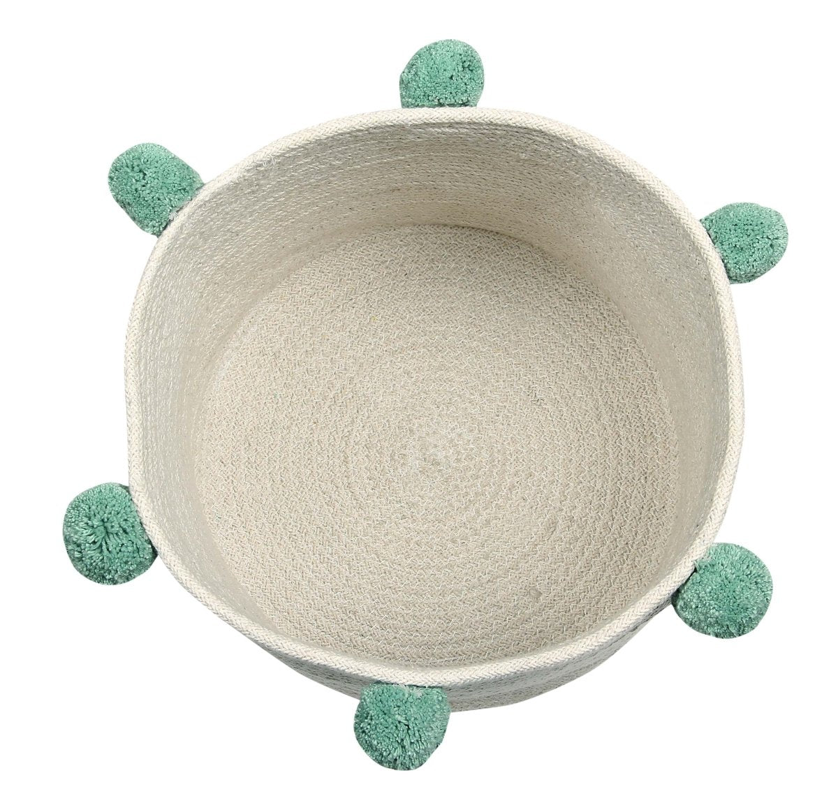 LORENA CANALS - Panier de Rangement Bubbly Naturel - Vert