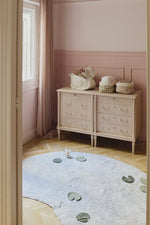 LORENA CANALS - Panier Matelassé Rose