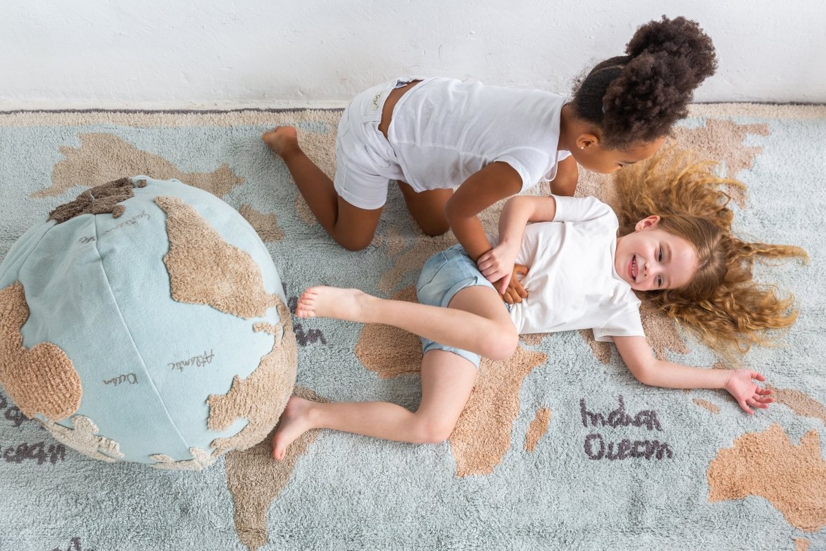 LORENA CANALS - Pouf Carte Du Monde