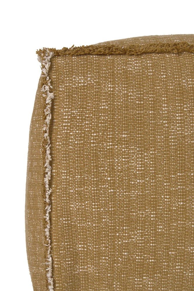 LORENA CANALS - Pouf Tissé Main Ocre