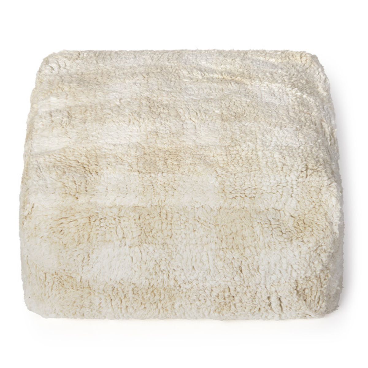 LORENA CANALS - Pouf Vichy Ivoire