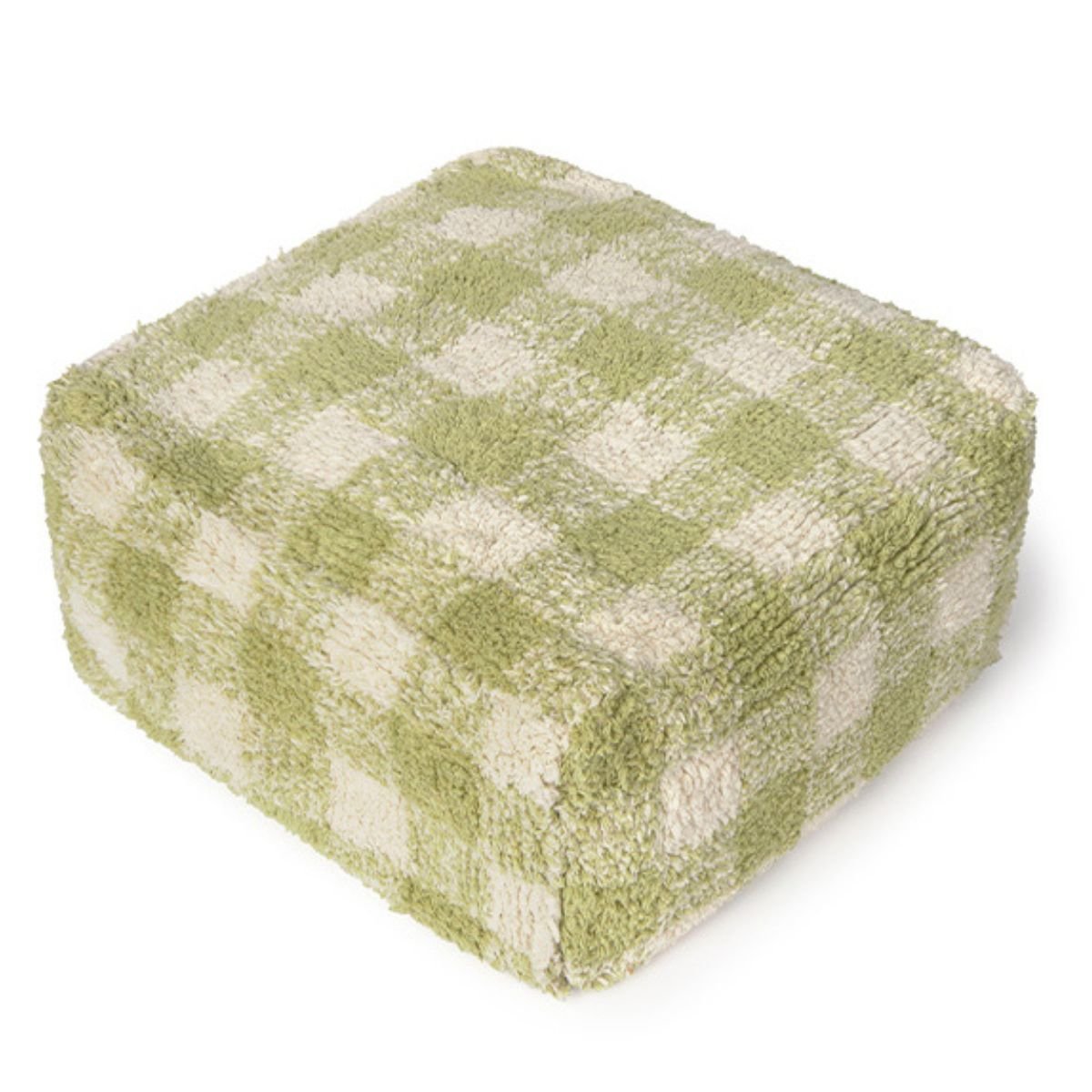 LORENA CANALS - Pouf Vichy Matcha