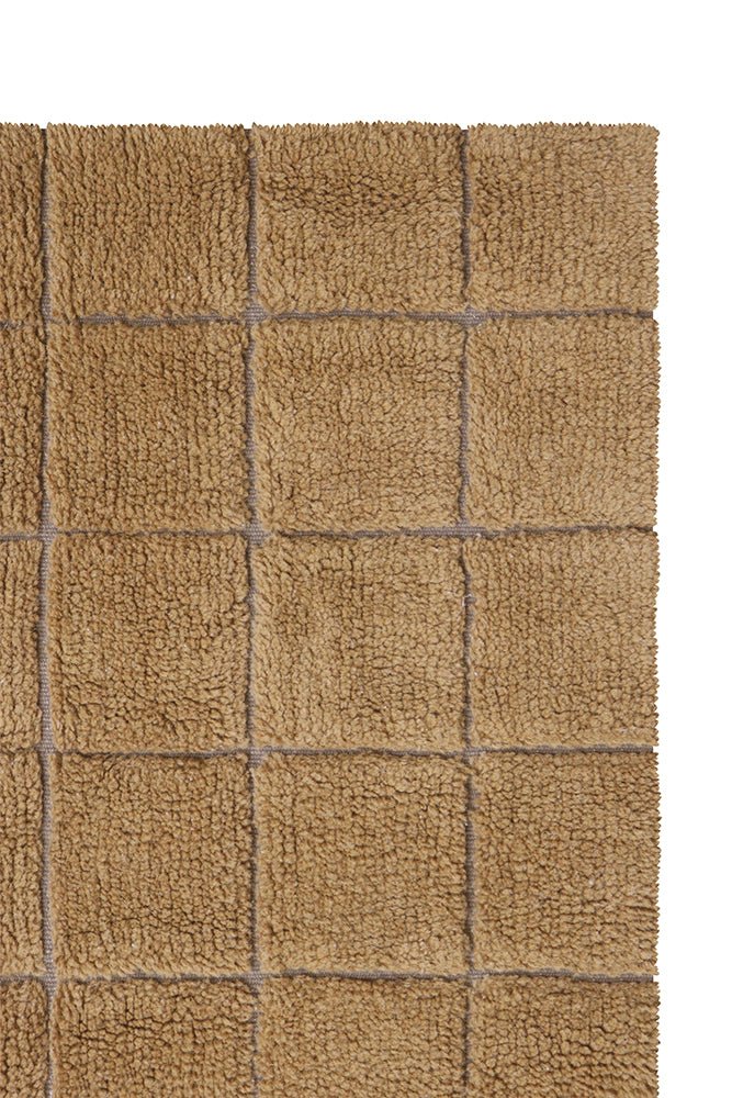 LORENA CANALS - Tapis À Laine Mosaïque Ocre 230 X 300 Cm