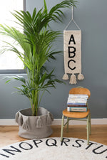 LORENA CANALS - Tapis Abc - Ecru Ø150 Cm