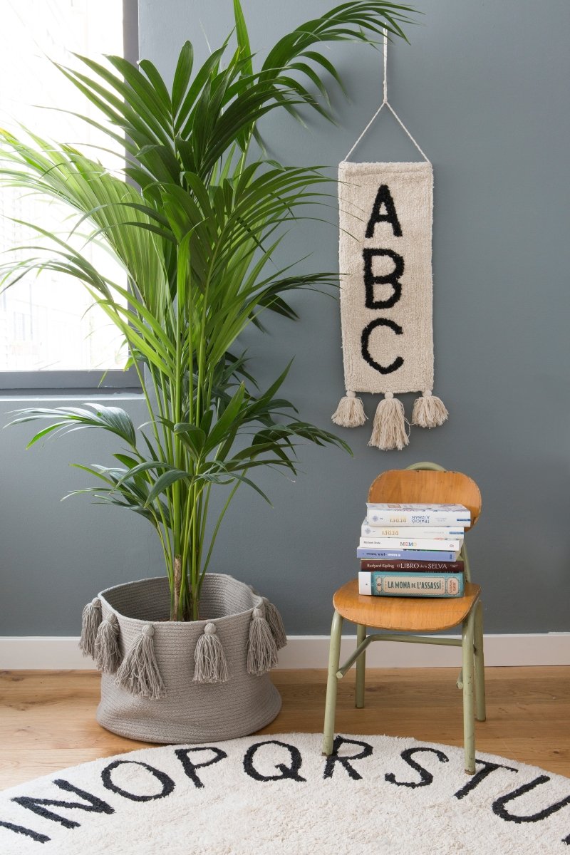 LORENA CANALS - Tapis Abc - Ecru Ø150 Cm