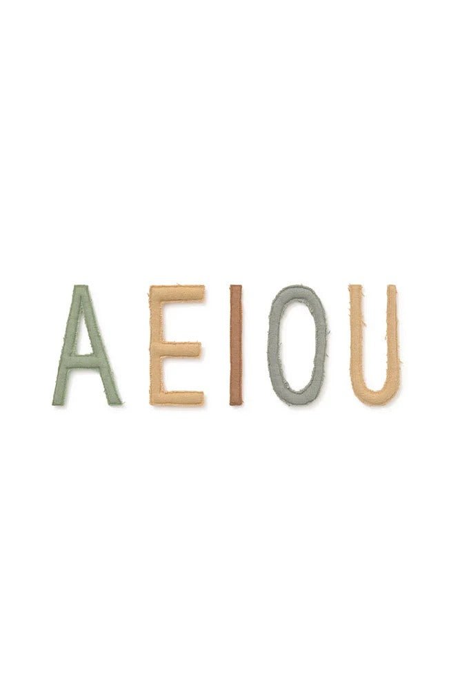 LORENA CANALS - Tapis De Jeu Lavable Abc Couleur Et Lettres Ø 120 Cm