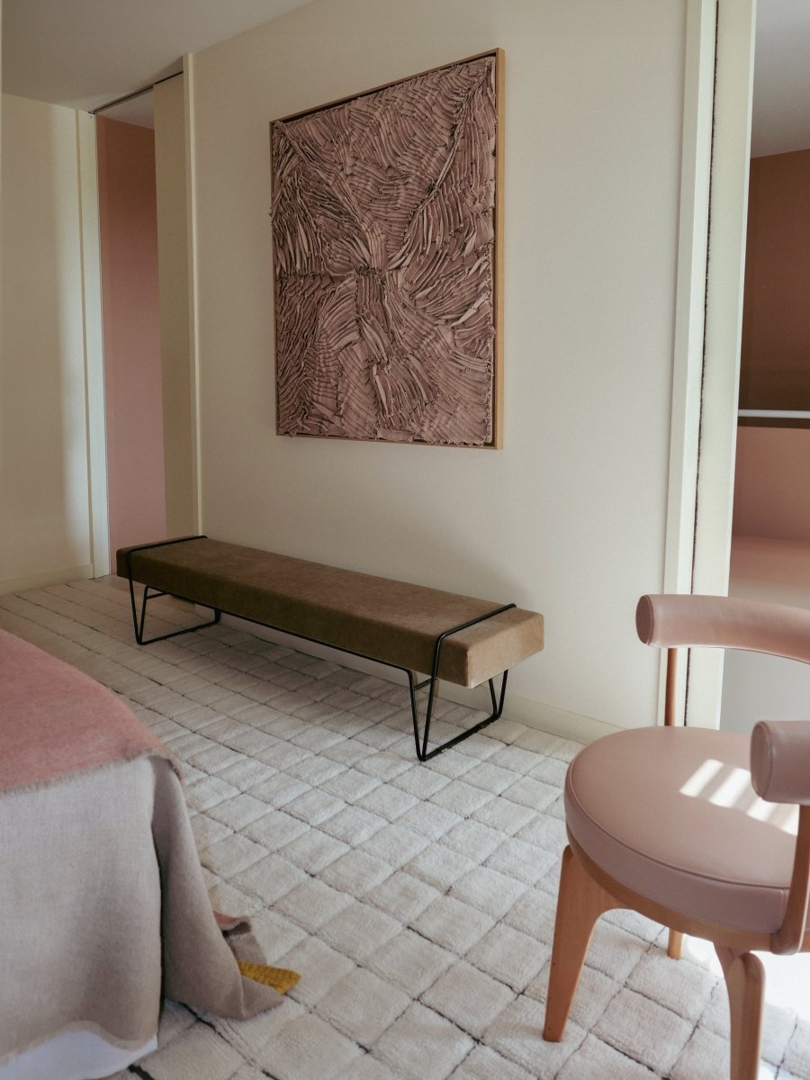 LORENA CANALS - Tapis De Passage En Laine Mosaic Naturel 80 X 230 Cm