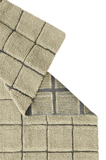 LORENA CANALS - Tapis De Passage En Laine Mosaïque Moss 80 X 230 Cm