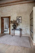 LORENA CANALS - Tapis en Laine Lavable Chia Noir 170 X 240 cm