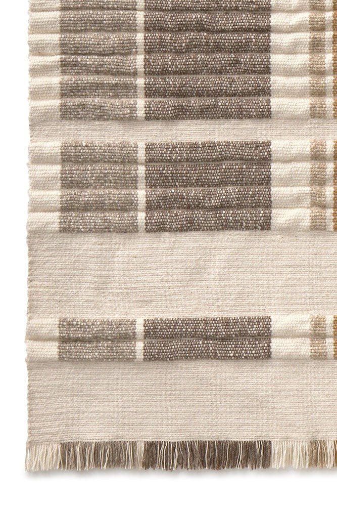 LORENA CANALS - Tapis Handloom Columns Natural 200 X 300 Cm