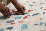 LORENA CANALS - Tapis Imprimé Marbré Lavable 140 X 200 cm
