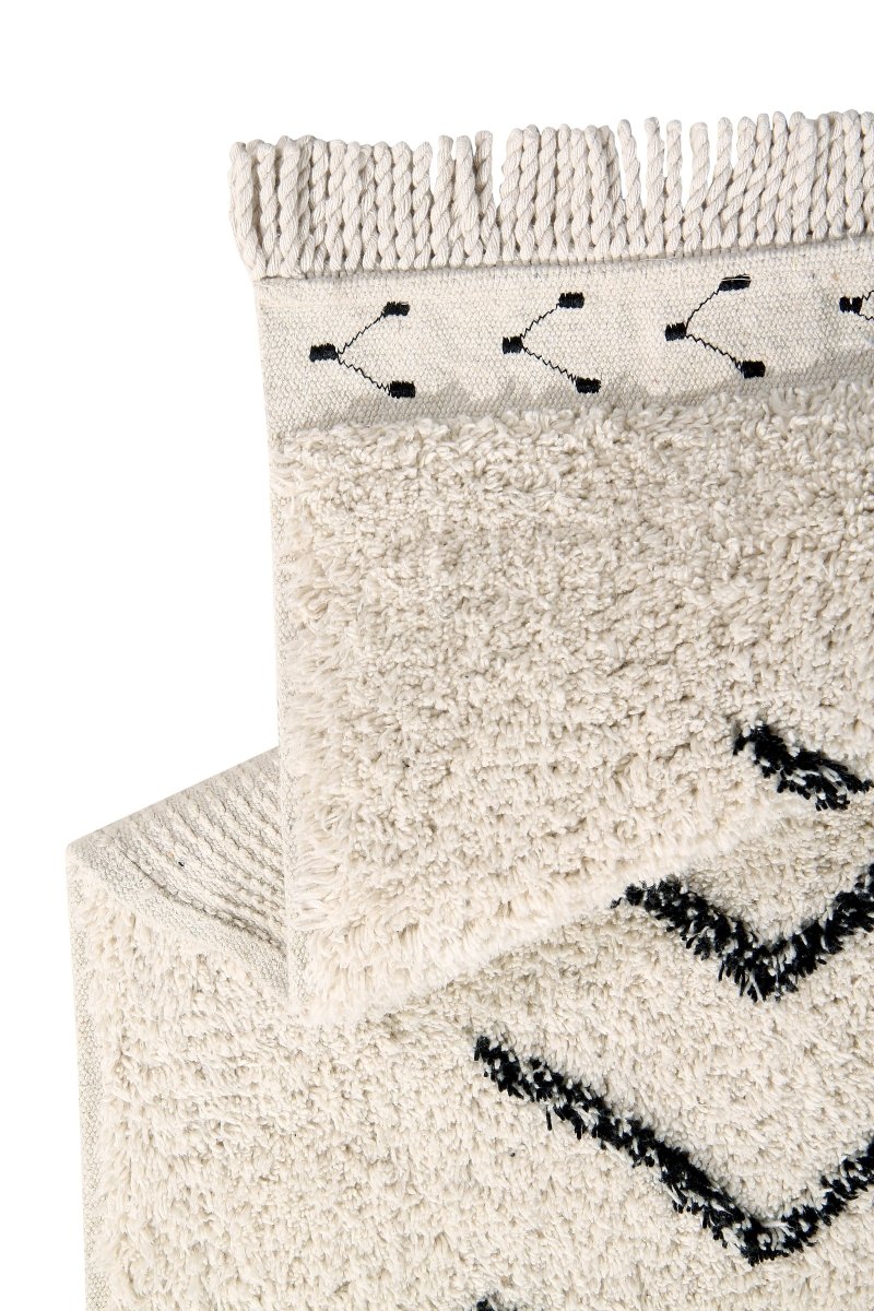 LORENA CANALS - Tapis Lavable Bereber Losanges 210 x 140 Cm