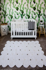 LORENA CANALS - Tapis Lavable Biscuit Blanc 120 X 160 cm