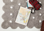 LORENA CANALS - Tapis Lavable Biscuit Gris 120 x 160 Cm