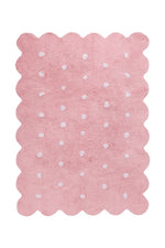 LORENA CANALS - Tapis Lavable Biscuit Rose 120 X 160 cm