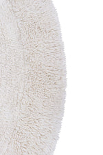 LORENA CANALS - Tapis Lavable En Laine Arctic Circle - Mouton Blanc 250 X 250 Cm