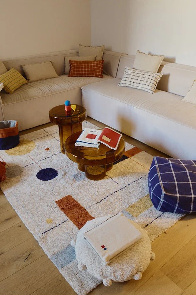 LORENA CANALS - Tapis Lavable Geometrical Shapes 140 X 200 Cm