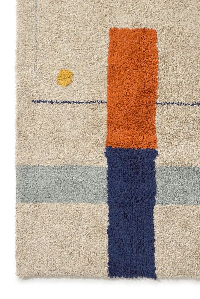 LORENA CANALS - Tapis Lavable Geometrical Shapes 140 X 200 Cm