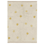 LORENA CANALS - Tapis Lavable Hippy Pois Naturel - Miel 120 X 160 Cm