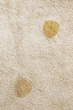 LORENA CANALS - Tapis Lavable Hippy Pois Naturel - Miel 120 X 160 Cm