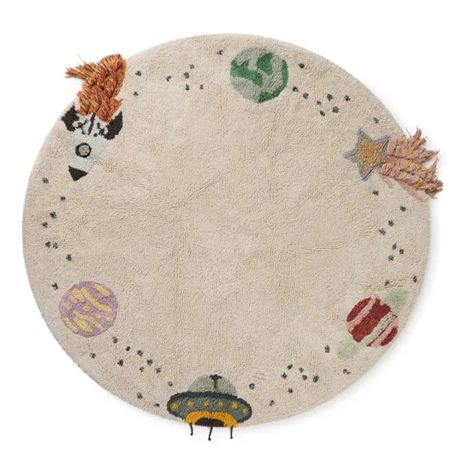 LORENA CANALS - Tapis Lavable Interstellaire Voyage