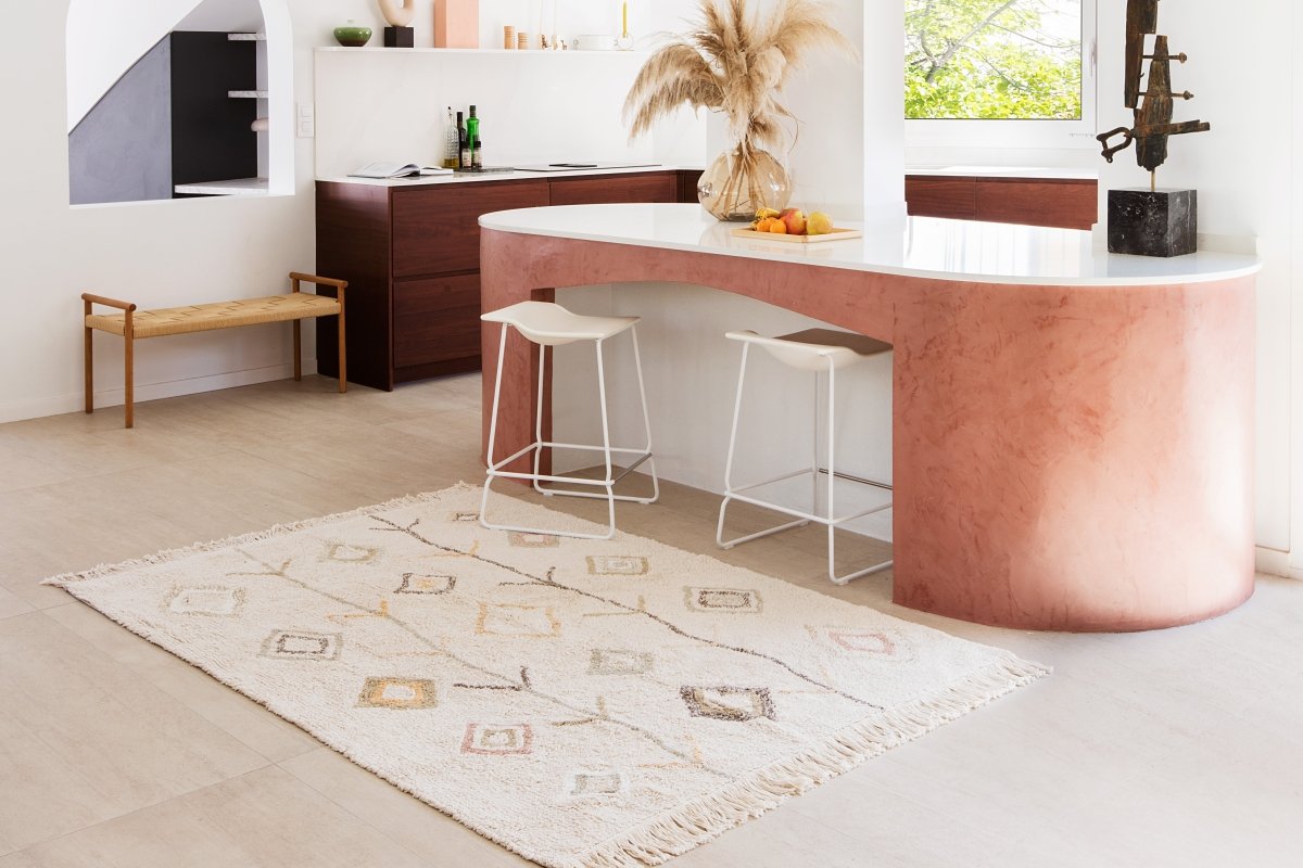 LORENA CANALS - Tapis Lavable Karrol Earth - 2 Tailles