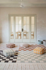 LORENA CANALS - Tapis Lavable "Kitchen Tiles" Bleu Sauge 140 x 200 cm