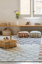 LORENA CANALS - Tapis Lavable "Kitchen Tiles" Bleu Sauge 170 x 240 cm