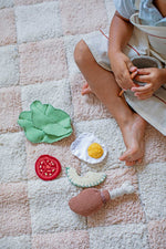 LORENA CANALS - Tapis Lavable "Kitchen Tiles" Rose 200 x 300 cm