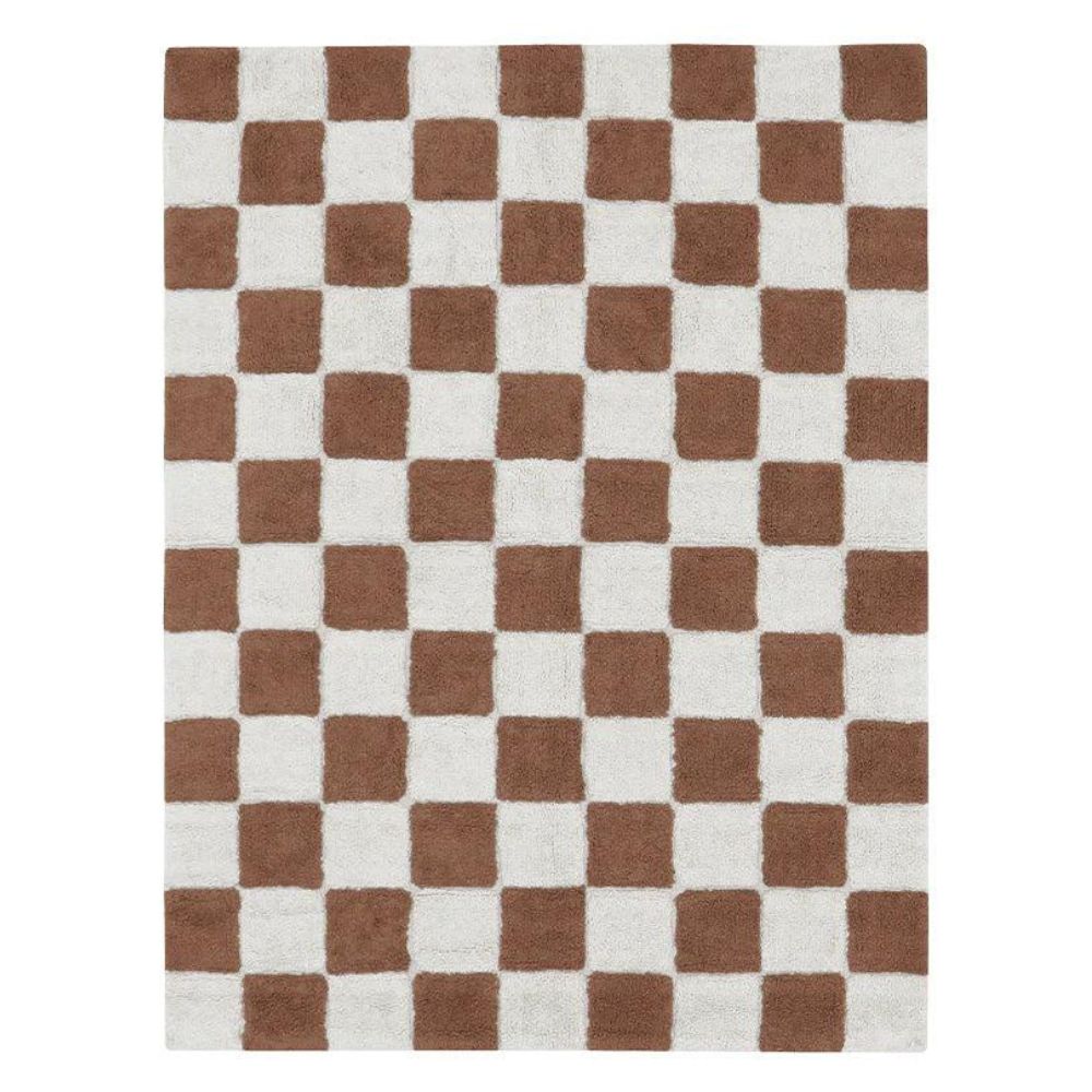 LORENA CANALS - Tapis Lavable "Kitchen Tiles" Toffee 140 x 200 cm