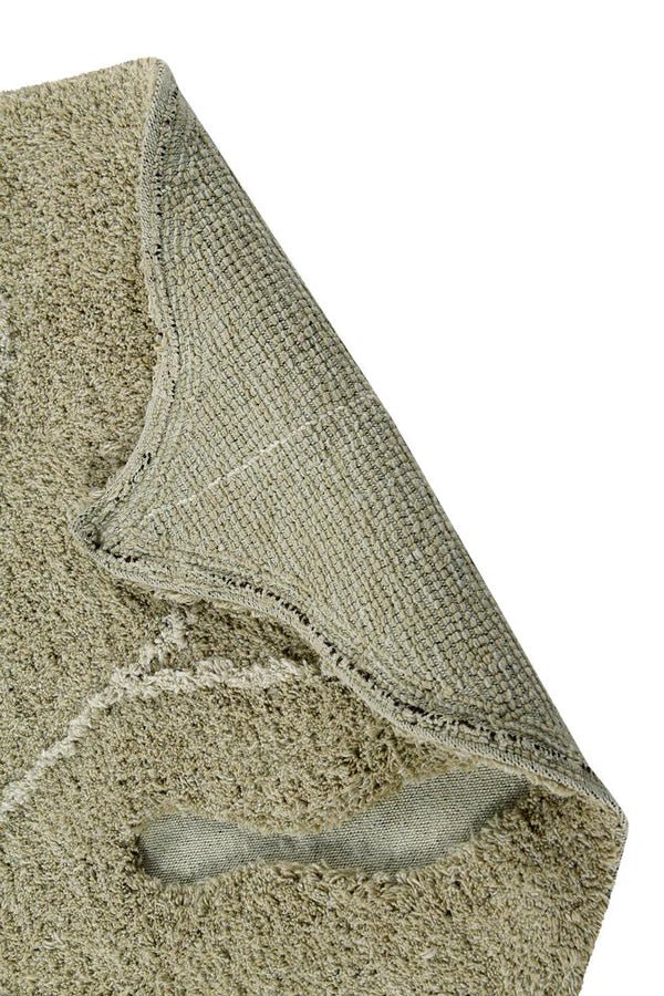 LORENA CANALS - Tapis Lavable Mini Monstera Olive 75 X 100 Cm