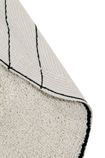 LORENA CANALS - Tapis Lavable Trace Beige 160 x 160 Cm