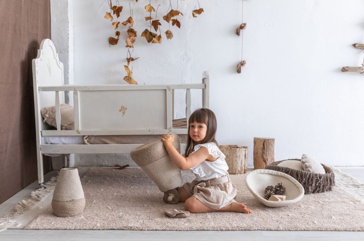 LORENA CANALS - Tapis Lavable Woods Symphony Linen 140 X 200 Cm