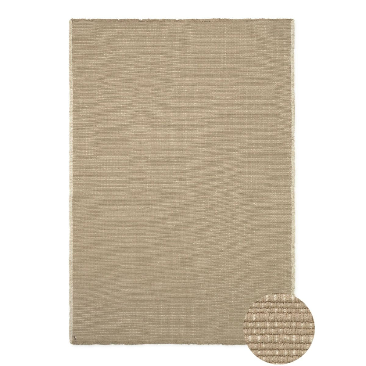 LORENA CANALS - Tapis Tissé À La Main Beige 170 X 240 Cm