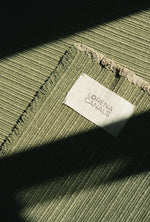 LORENA CANALS - Tapis Tissé À La Main Kaki 200 X 300 Cm
