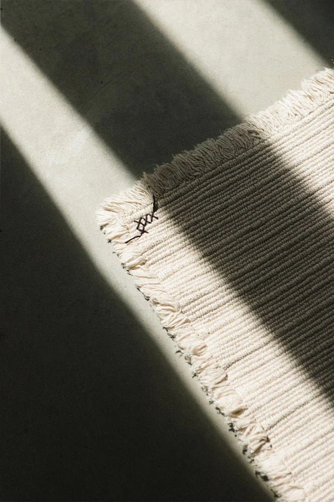 LORENA CANALS - Tapis Tissé Main Naturel 140 X 200 Cm