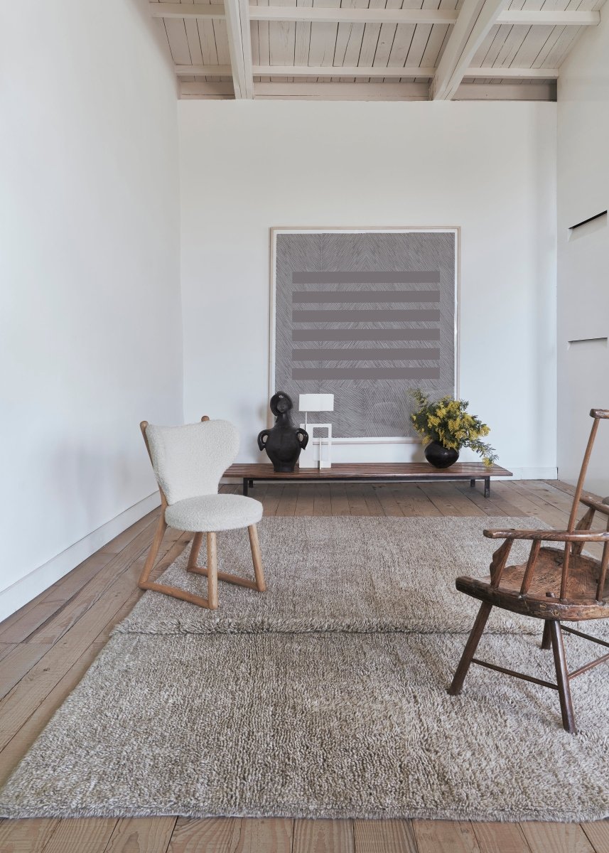 LORENA CANALS - Tapis Woolable Tundra - Blended Sheep Grey 170 X 240 cm