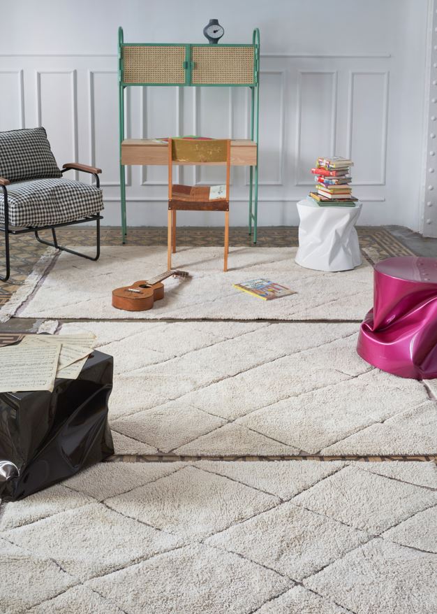 LORENA CANALS - TapisCyclé® Tapis Lavable Berbère 90 x 130 cm