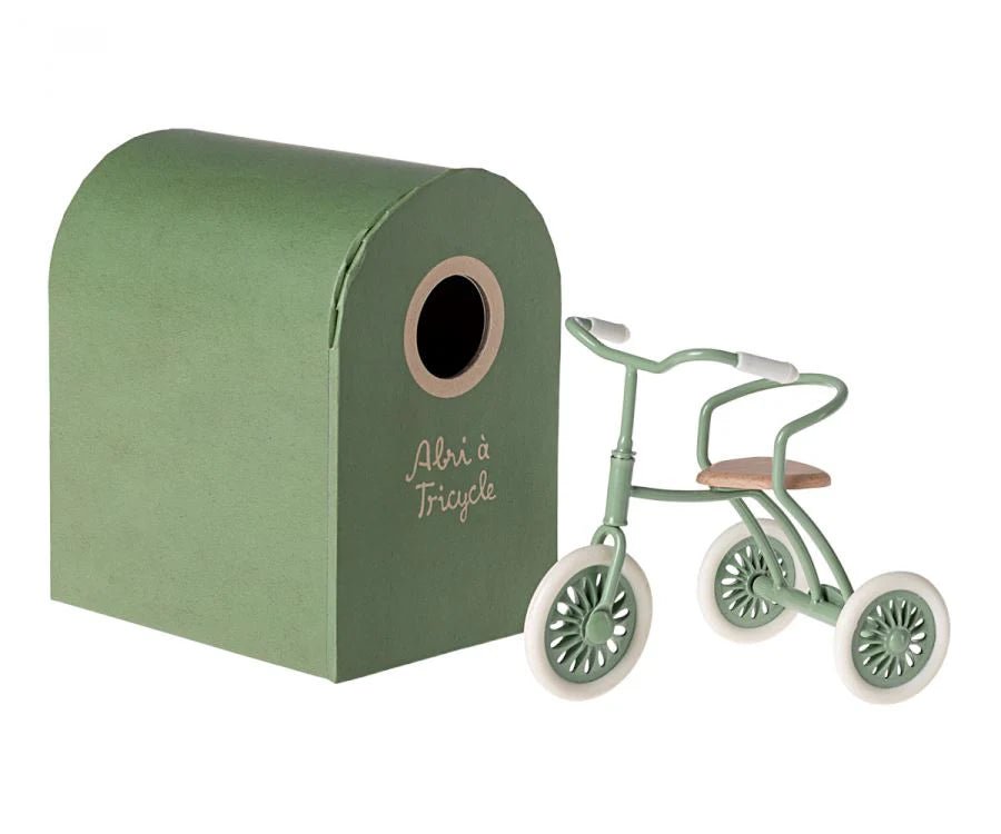MAILEG - Abri À Tricycle Pour Souris Maileg - Vert