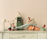 MAILEG-Armoire D'Angle, Pour Souris Maileg - Vert Foncé